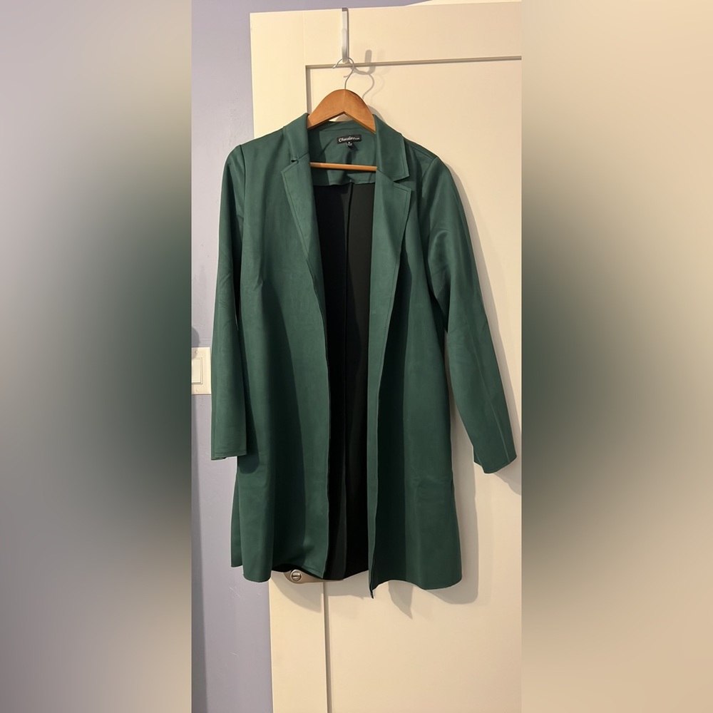 Hunter Green Kimono - Medium